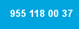 955 118 00 37 955 118 00 37